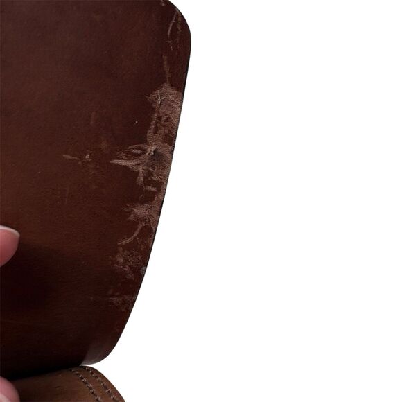 Banana Republic Brown Genuine Italian  Leather Belt Women's Size Medium - Picture 7 of 8